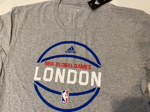 NBA London Games T’shirt XL Cavaliers Pacers 12-1-17 - Picture 1 of 4