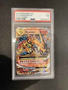 PSA 7 Near Mint Ultra Rare Mega Charizard EX - Evolutions 13/108 - Bild 1 von 2