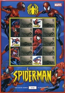GB 2004 - Spiderman Business Customized Smilers Sheet - MNH, Cat Ref BC-030 - Bild 1 von 1