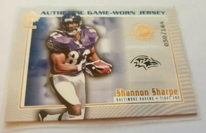 2002 Pacific Shannon Sharp Jersey Card. Baltimore Ravens #ed/164 - Picture 1 of 1