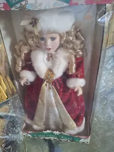 1999 Vintage Porcelain Doll Brand New With COA - Picture 1 of 9