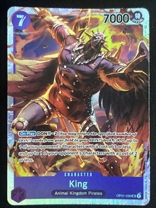 King OP01-096 One Piece Card Game TCG Romance Dawn Super Rare SR ENGLISH NM - Picture 1 of 10