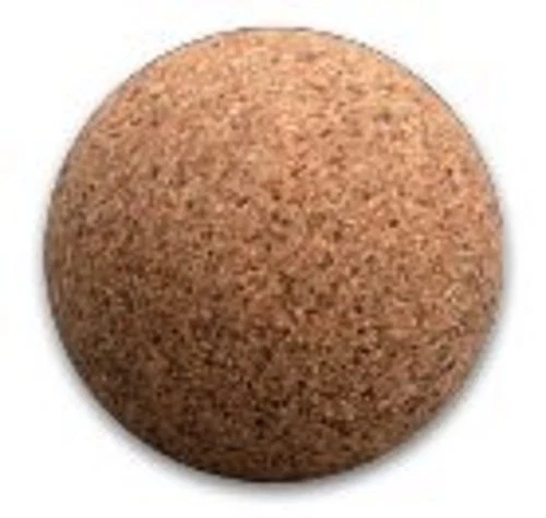 2 Stück Kickerball Kork, natur, weich, NEU