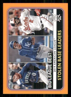 2020 Topps Big League Orange #249 Jonathan Villar/Adalberto Mondesi/Mallex Smith - Image 1 of 2