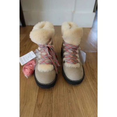 J. Botas de Senderismo Crew Nordic Sherpa Gamuza Para Mujer Talla 5 ¡Nuevas! Foto 1 de 4