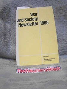 War and Society Newsletter. A bibliographical Survey Militärgeschichtlic 2108185 - Bild 1 von 1