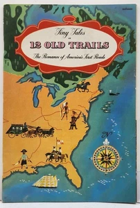 1950's Gulf Oil Travel Brochure Tiny Tales of 12 Old Trails Romance of America - Picture 1 of 9