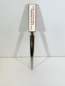 VTG State Farm Insurance  Letter Opener Like A Good Neighbor State Farm Is There - Picture 1 of 8