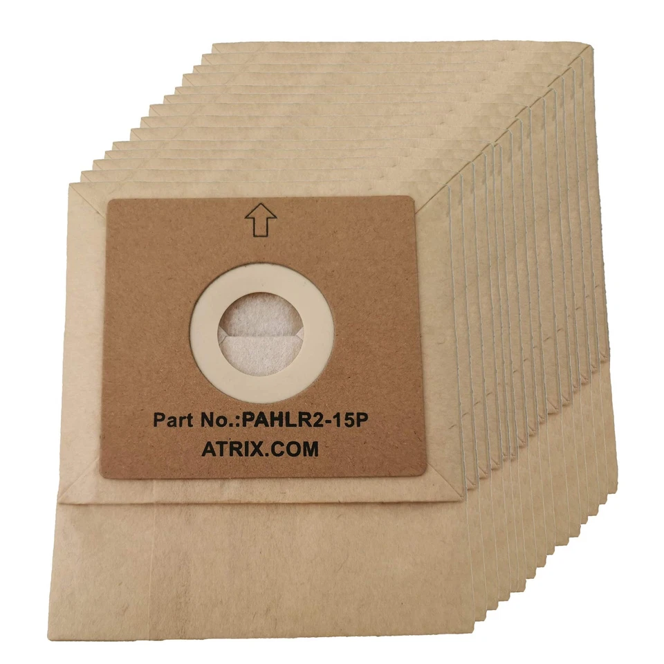 15 Pack 2 Quart Paper Filter Bags for Atrix Lil Red Vacuum Cleaner - Image 1 of 1