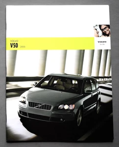 Catálogo de folletos de ventas Volvo V50 2005 ~ 40 páginas ~ 8,5" X 11" - Imagen 1 de 14