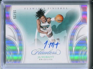 2024-25 FLAWLESS JA MORANT FLAWLESS FINISHES AUTO AUTOGRAPH #15/25 - Picture 1 of 2