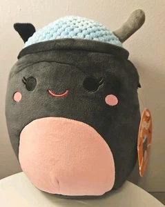 LORRAINE SQUISHMALLOWS NWT Plush 8" Jazwares Halloween Cauldron  - Picture 1 of 2