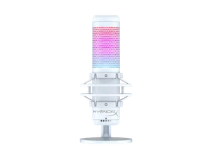 HyperX QuadCast S - USB Microphone - RGB Lighting - White - Picture 1 of 7