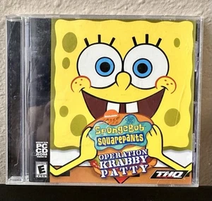 SpongeBob Squarepants: Operation Krabby Patty PC CD ROM Computer Game - Picture 1 of 3