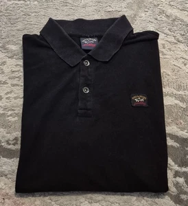 Paul & Shark Poloshirt Herren M Navy Pique Baumwolle Yachting Prep Segeln Ozean - Bild 1 von 9