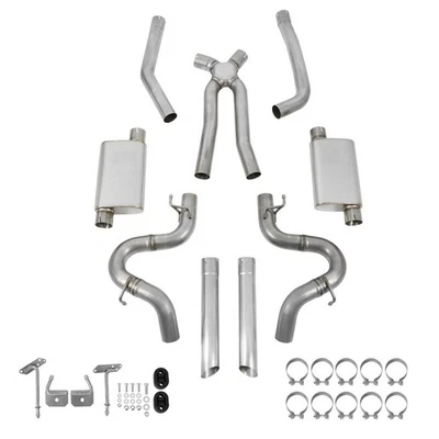 Hooker BlackHeart Exhaust System Kit - Hooker BlackHeart LS Swap Exhaust System Foto 1 de 4