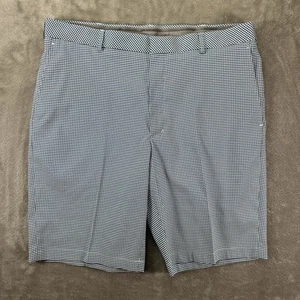 Walter Hagen 11 majors golf shorts mens 36 plaid blue - Picture 1 of 7