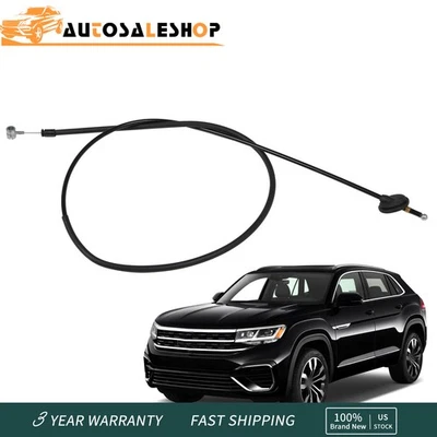 3CM-823-535 For 2020 2021 2022 2023 Volkswagen Atlas US Hood Release Cable Foto 1 de 4