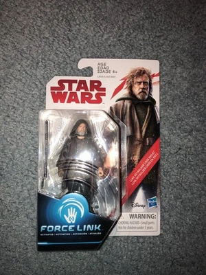 Star Wars Luke Skywalker (Jedi Exile) Force Link Figure (2017, Hasbro) NEW - Image 1 of 3