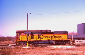 ORIGINALE KODACHROME SLIDE CHESSIE SYSTEM SD-40 #7551 PHILADELPHIA, PA APRILE 1985 - Foto 1 di 1