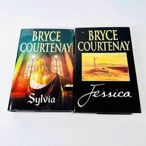 Lote de libros de tapa dura Jessica + Sylvia de Bryce Courtenay ficción histórica - Imagen 1 de 8