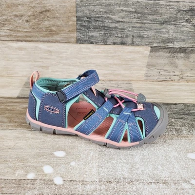 KEEN Seacamp II CNX Youth Hiking Sandals Sz 2 Fisherman Hook & Loop NWOB NEW - Image 1 of 4