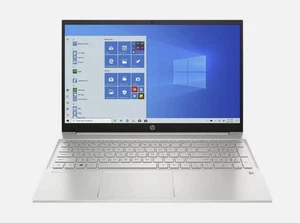 NEW HP 15 with Full Microsoft Office Windows 11 Pro 15" HD Laptop 4GB 128GB SSD - Picture 1 of 7