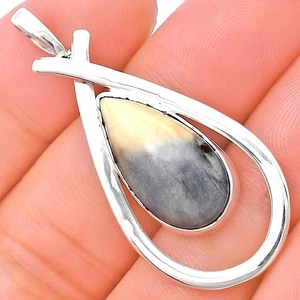 Natürlicher Owyhee Opal 925 Sterling Silber Anhänger Schmuck P-1314 - Bild 1 von 5