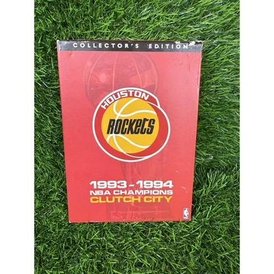 Houston Rockets 1994 NBA Champions Clutch City Collectors Edition Set Red - Image 1 of 4