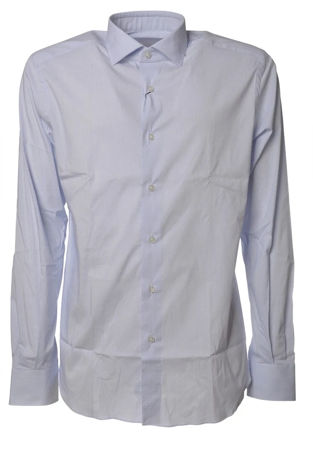 Camicia collo francia ,manica lunga,slim fit,,tutta interamente realizzata in te - Immagine 1 di 4