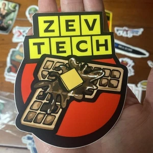 NEW 2025 NRA Atlanta ZEV Tech TECHNOLOGIES Tactical STICKER/DECAL Waffle Gun - Picture 1 of 2
