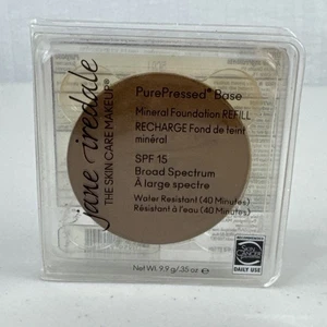 Jane Iredale PurePressed Base SPF 15 Mineral Foundation Refill VELVET .35oz - Picture 1 of 2