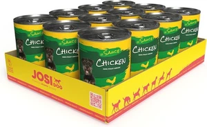 JosiDog Chicken in Sauce Adult Premium Nassfutter für ausgewachsene Hunde12x415g - Bild 1 von 8