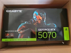 GIGABYTE GeForce RTX 5070 WINDFORCE OC SFF 12G Graphics Card BRAND NEW SHIPS NOW - Picture 1 of 2