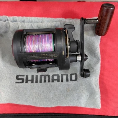 Shimano Triton TLD3000L Level Wind Reels Right Hand Lever Drag Used - Image 1 of 4