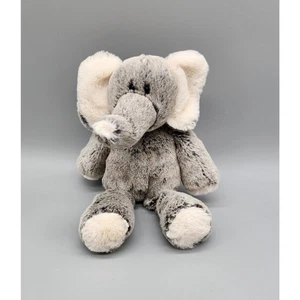 Mary Meyer Frosted Elephant Plush 9" Gray Floppy Small Beanbag Soft Stuffed Toy - Picture 1 of 7