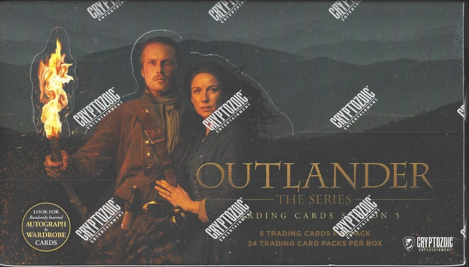 Outlander Season 5 Factory Sealed Hobby Box 1 Auto Card & 1 Wardrobe Cryptozoic - Image 1 of 2