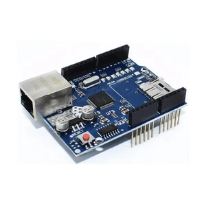 Ethernet shield compatibile per Arduino chip Wiznet W5100 slot microSD - Imagen 1 de 2