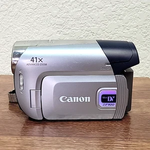 Canon ZR900 MiniDV Camcorder Digital Video Camera 41x Zoom UNTESTED - Picture 1 of 8