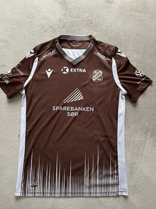 FK Vigør - Macron 2018/19 camiseta local camiseta de fútbol camiseta de fútbol talla L - Imagen 1 de 10