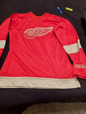 Detroit Redwings jeresy ccm Cover