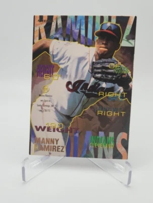 Manny Ramirez - Fleer - 1995 - Cleveland Indians - #145 - Image 1 of 2