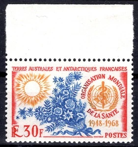T.A.A.F. Organización Mundial de la Salud 1968 MNH CV 90 € - Imagen 1 de 1
