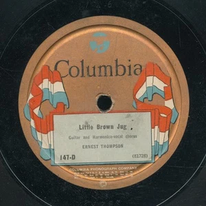 14pc78-hillbilly-Columbia 147-D -Ernest Thompson - Imagen 1 de 2