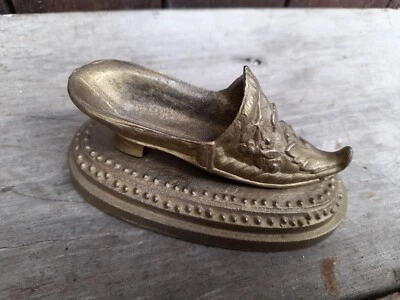 chaussure bottine miniature ancienne femme - Photo 1/4