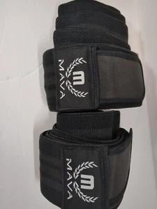 Pair of (2)Mava Sports 72" Knee Wraps  Powerlifting,Blifting, Cross Training NEW - Picture 1 of 1