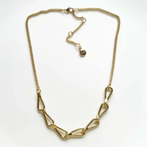 New 16" DKNY Floral chain Necklace Gift Fashion Women Party Holiday Show Jewelry - Picture 1 of 3