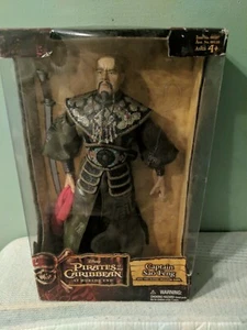 2007 DISNEY PIRATES OF THE CARIBBEAN CAPTAIN SAO FENG ACTION FIGURE WITH SABER - Picture 1 of 5