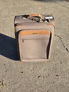 NEW Tommy Bahama Suitcase Rolling Luggage Travel Bag 24" X 18"  Expandable NOS - Picture 1 of 9