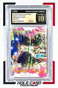 JAYSON TATUM CGC 10 2019-20 Panini Court Kings Points In The Paint #28 7/49 一 - Picture 1 of 2